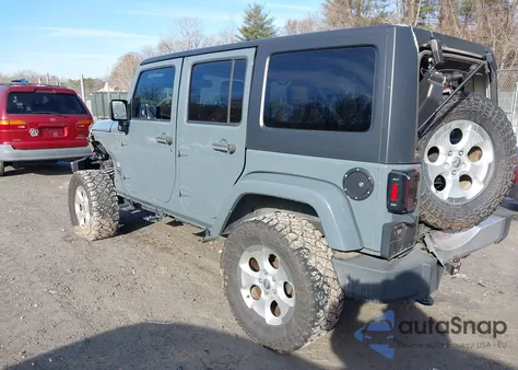 2014 Jeep Wrangler Unlimited Sahara from USA, damaged, VIN 1C4BJWEG6EL291480